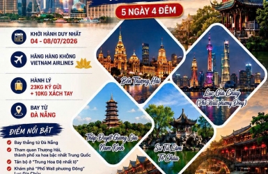 Thượng Hải Trong Tầm Tay – Bay Thẳng Từ Đà Nẵng